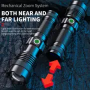 New White Flashlight Torch 1000 Meters Rechargeable Flashlight Hunting Hot!!!