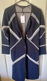 nikel and sole Size S Women’s Cotton Cashmere Cardigan New With Tags Rrp 369