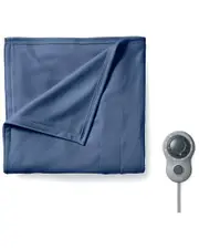 Sunbeam Twin Size Electric Fleece Heated Blanket