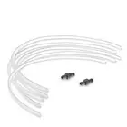 Set milk tubes connector for Jura Melitta Miele frothing nozzles