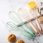 Kitchen Accessories Silicone Handle Blender Egg Mixer Stirring Whisk Egg Beater