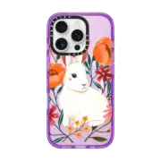 iPhone 16 Pro Impact Case MagSafe Compatible White Rabbit