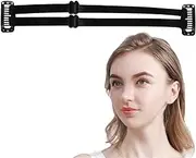 Facelift Device - Invisible Lifting Straps, Reusable Facelift Adhesive Strips | Elastic Face Stretch Strap with Clips, Res-Slimming Bands