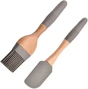 BESPORTBLE Professional Silicone Baking Tools Brush Scraper Set Heat Resistant Non-Stick for BBQ Cooking