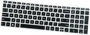 Silicone Laptop Computer Keyboard Skin Protective Cover Shell for HP 15.6 inch BF Black Color