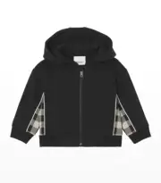 Burberry Kids Graham Hoodie Black Size 6M 3071