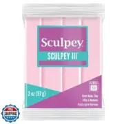 Sculpey III® Polymer Oven-Bake Clay, Ballerina Pink, Non Toxic, 2 oz. bar, Gr