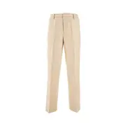 [EMPORIO ARMANI] EMPORIO ARMANI Wool and cachemire chino pants Man 46 46 Beige