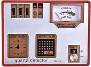 Wadukud 3 in 1 Quartz Tester Machine, Multi Functional Demagnetizer Timegrapher Watch Demagnetization Battery Measure Pulse for Watch Repairing Workers