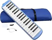 Melodica Instrument Kids, Air Piano Keyboard, 16.34 x 4.13 inches Double Tubes Mouthpiece, Stable for Beginner Musical Instrument, Portable Organ Melodica