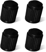 4 Pieces Portable Plastic Dustproof Tire Valve Stem Cap Leakproof Decorative Caps Repair Accessories