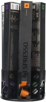 Coffee Pods Holder Carousel 360 Degree Revolving Stores 60 Pods Nespresso Cast