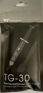 Sealed Genuine Thermaltake TG-30 Premium CPU/GPU Heatsink Thermal Compound - 4g