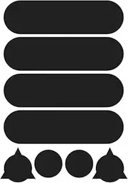 Reflective Sticker Reflective Tape Decal Multifunctional Easy to Apply Decor Warning Sticker for Car Motorcycle