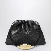[Bottega Veneta] Black Intrecciato Dustbag Handle One size Black
