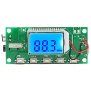 FM Radio Transmitter Module 3-5V Mono/Stereo Mode With LCD Display Board