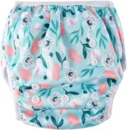 Reusable Adjustable Swim Nappy LARGE-XL (12-20kg/ AU Size 2-5) Girls 'Toddler...