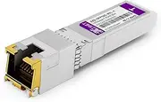 10GBASE-T SFP+ to RJ45 Transceiver, 10G Copper SFP+ to Ethernet Module Compatible with Cisco SFP-10G-T-S, Ubiquiti UniFi UF-RJ45-10G, Mikrotik S+RJ10, Meraki , Netgear, D-Link and More, 2 Pack