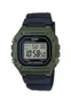 Casio Men's Digital Watch W-218H-3AV Army Green dial with Black Resin Band Watch for men