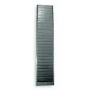 Amano Badge Rack,Dark Gray,20 1/2in H TCR-190V00 Amano TCR-190V00 749282300636
