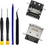Eaglewireless HDMI Port Replacement for Xbox Series X, Display Socket Jack Connector Repair for XSX Console, M1087810+Tools