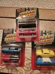 Rare Racing Champions Dynamite Diecast Twin Pack 3 packs in total hard to find