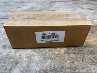 NEW BOX OF 25 1RCC6C Slide Bolt Safety Snaps, 160 lb Working Load Limit