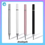 STYLUS PEN 2IN1 通用適用於所有設備 APPLE ANDROID TAB IPAD 超細纖維頭部觸摸繪圖筆