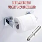 Toilet Roll Spindle Sliver Spring Loaded Tissue Paper Loo 9CC1 Holder T4X7