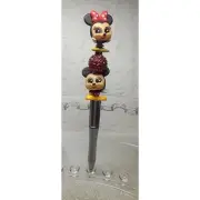 Disney Doorables Beaded Retractable Pencil Minnie Mouse and Mickey Mouse
