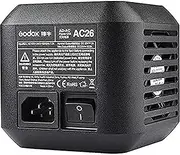 Godox AC-26 AC Adapter for AD600Pro II AD600Pro Witstro Outdoor Flash, for Flashpoint XPLOR 600 Pro