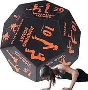 Exercise Dice | 12 Sided Fitness Dice Game - Multi-Functional Home Gym Workout Equipment for Women Postnatal Recovery Men Kids