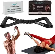ISO-Bow Pro Isometric Exercise Equipment: Self Resistance Portable Exercise & Stretching Straps with Handles - Yoga, Pilates, Mobility & Strength Training