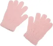[BESPORTBLE] 1Pair Winter Plush Gloves Warm Wool Mittens for Boys and Comfortable and Skin Friendly for Outdoor Activities Birthdays and Holidays