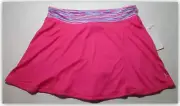 Danskin Now Girls LRG 10-12 SKORT Pink w Colorful banded waist Active Clothing