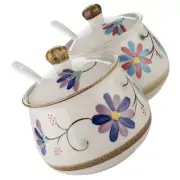 Spice Organizer Ceramic Seasoning Bottle Loose Tea Container