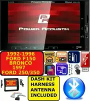 FORD F SERIES & BRONCO 1992-1997 BLUETOOTH USB AUX EQ CAR RADIO STEREO PACKAGE (for: Ford)