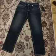 True Religion Men's Geno Slim Fit Straight Jeans, Size 30