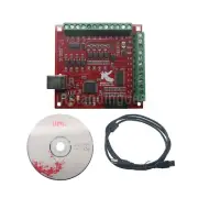 CNC USB MACH3 100Khz Breakout Board 4 Axis Interface Driver Motion Controller SZ