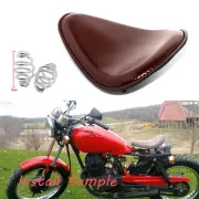 US Brown Motorcycle Solo Seat 3" Spring Bracket For Harley Chopper Bobber Honda