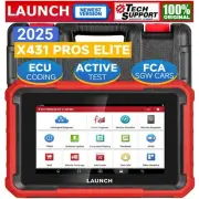 2024 Launch X431 PROS ELITE Bidirectional Diagnostic Scan With CANFD EC.U Coding