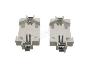 From OZ Quality 2PC CR2032 Replacement Lithium Battery Holder Solder Type White