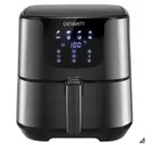 Devanti Digital Air Fryer 7L Black AF-K-G-5T6-SS-BK