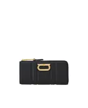 Embossed wallet One size Black