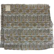 Whelan Lace Made In France Vintage Fabric Nylon Rayon Metallic 76 x 36" L2