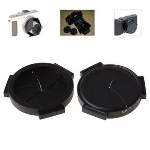 國際牌 Vivi 松下自動鏡頭蓋適用於 LUMIX DMC-LX7GK LX7 相機防塵輕巧