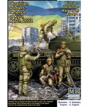 Masterbox 35223 Ukrainian soldiers. Defence of Kyiv March 2022 - 1/35 model kit