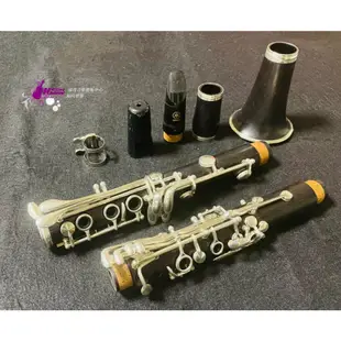 【現代樂器】49折託售！中古 二手 YAMAHA YCL-450 黑檀木 豎笛 單簧管 日本製造