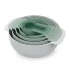 NEW JOSEPH JOSEPH NEST 9 PLUS SAGE Measuring Cups Spoons Bowl Sieve Colander
