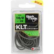 Black Magic KLT Teflon Coated Fishing Hook Value Pack #10/0